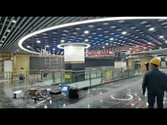 Υπερμεγέθης φωτισμός με κυκλικό φως