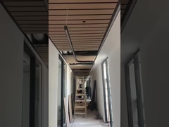 Προσαρμοσμένο LED γραμμικό φως 3000lm-10000lm Curved LED Ceiling Light