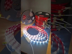 Αδιάβροχα 24V εξωτερικά φώτα με φως φακού SMD2835 Διαφανή φώτα με φως