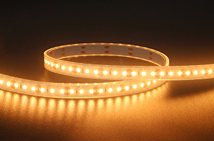 SMD3030 LED Strip 24V IP65 Αυτοκόλλητο υδατοασφαλές φωτισμό λωρίδας